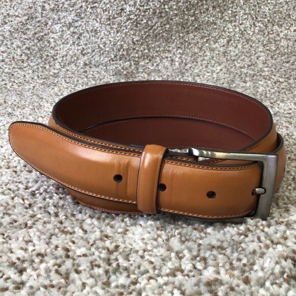 Perry Ellis belt size 34-36 bonded leather lined - Picture 1 of 6